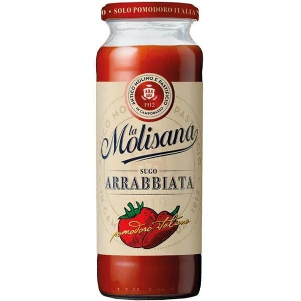 Salsa arrabiata LA MOLISANA, frasco 340 g - 0.34 kg - Imagen del producto en Findit