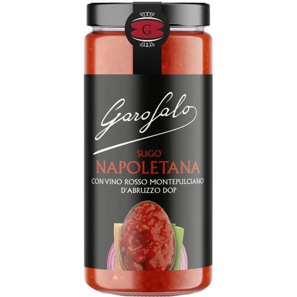Salsa napoletana GAROFALO, frasco 340 g - 0.34 kg - Imagen del producto en Findit