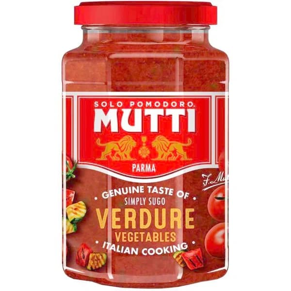 Salsa de verdura MUTTI, frasco 400 g - 0.4 kg - Imagen del producto en Findit