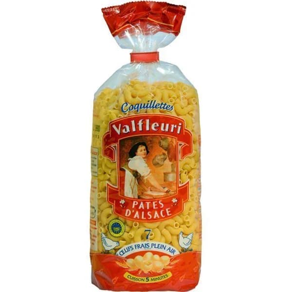 Coquillete con 7 huevos VALFLEURI, paquete 250 g - 0.25 kg - Imagen del producto en Findit