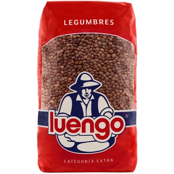 Lenteja verdina LUENGO, paquete 1 kg - 1 kg - Imagen del producto en Findit