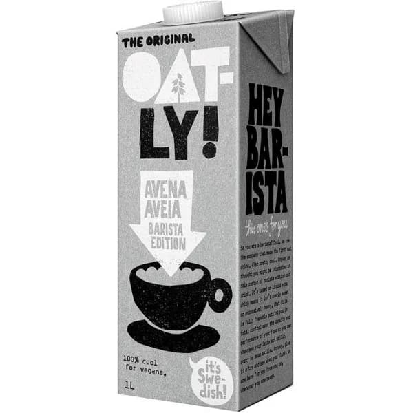 Bebida de avena barista OATLY, brik 1 litro - 1 l - Imagen del producto en Findit