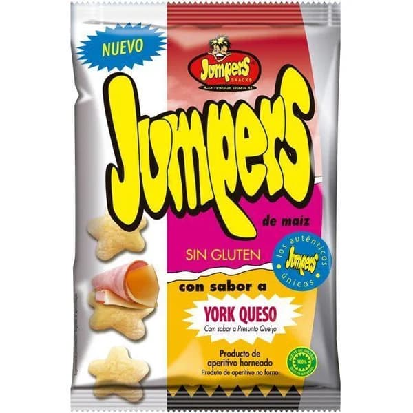 Aperitivo de york&queso JUMPERS, bolsa 100 g - 0.1 kg - Imagen del producto en Findit