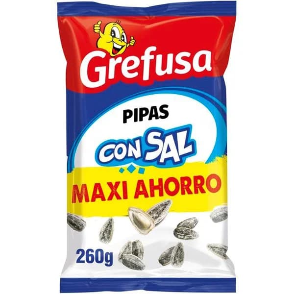Pipas con sal XL PIPAS G, bolsa 260 g - 0.26 kg - Imagen del producto en Findit