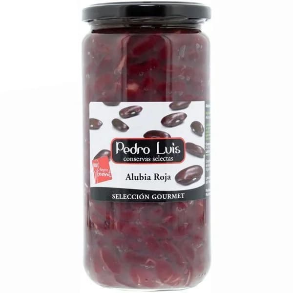 Alubias rojas al natural PEDRO LUIS, frasco 500 g - 0.5 kg - Imagen del producto en Findit