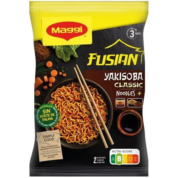 Yakisoba classic MAGGI, sobre 120 g - 0.12 kg - Imagen del producto en Findit