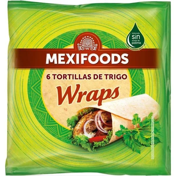 Burritos MEXIFOODS, bolsa 370 g - 0.37 kg - Imagen del producto en Findit