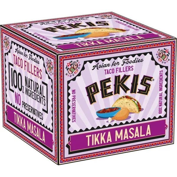 Pollo tikkamasala PEKIS, caja 180 g - 0.18 kg - Imagen del producto en Findit