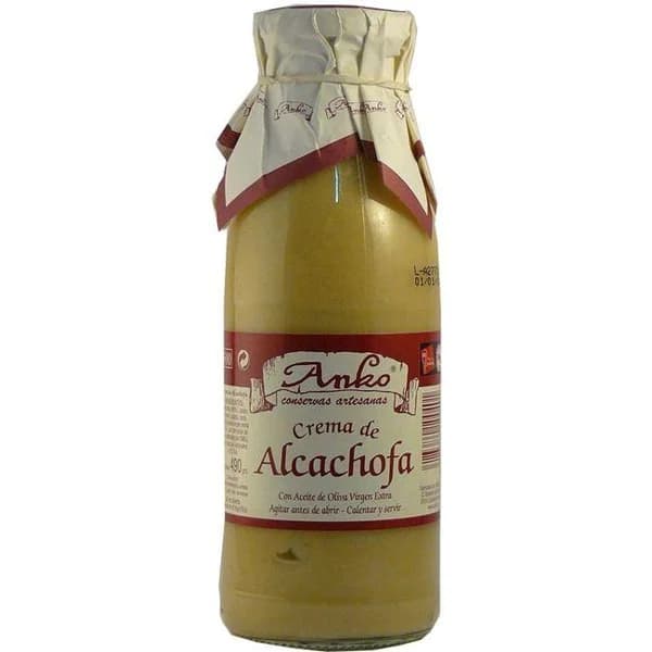 Crema de alcachofas ANKO, botella 490 g - 0.49 kg - Imagen del producto en Findit