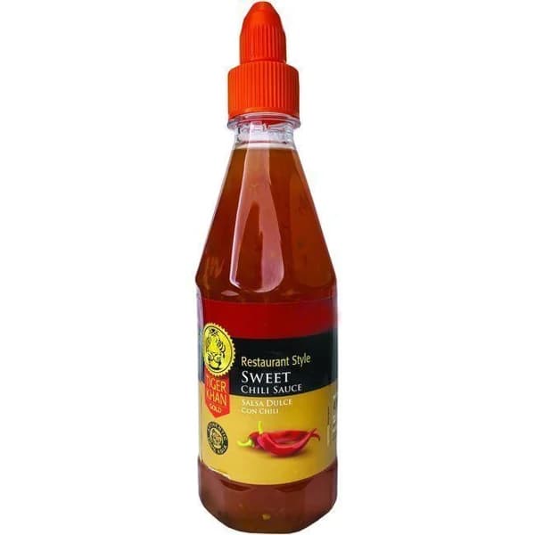 Salsa chilli dulce TIGER KHAN, frasco 435 ml - 0.44 l - Imagen del producto en Findit