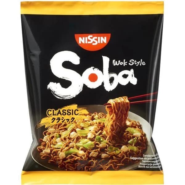 Fideos soba classic NISSIN, sobre 109 g - 0.11 kg - Imagen del producto en Findit
