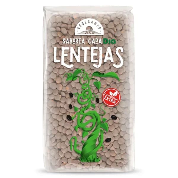 Lentejas extra Vegecampo de Dia bolsa 500 g - 0.5 kg - Imagen del producto en Findit