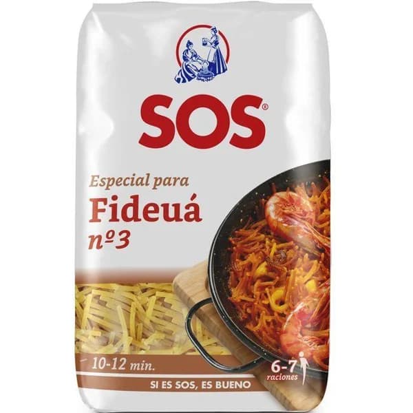 Especial para fideuá SOS, paquete 500 g - 0.5 kg - Imagen del producto en Findit