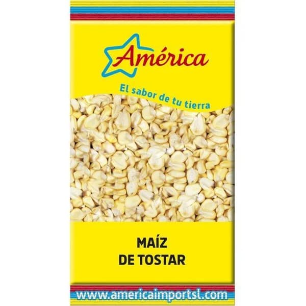 Maíz de tostar AMÉRICA, paquete 500 g - 0.5 kg - Imagen del producto en Findit