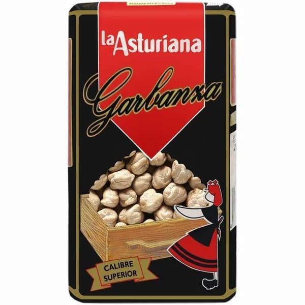 Garbanza LA ASTURIANA, paquete 500 g - 0.5 kg - Imagen del producto en Findit
