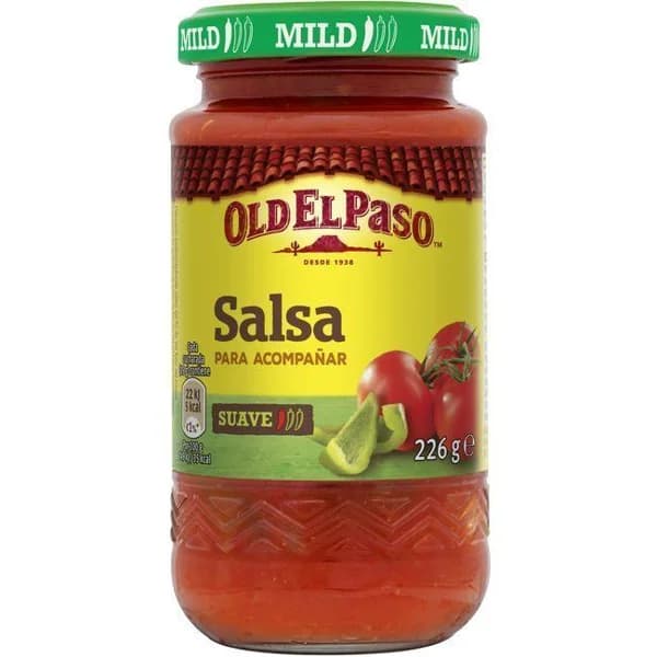 Salsa original suave OLD EL PASO, frasco 226 g - 0.23 kg - Imagen del producto en Findit