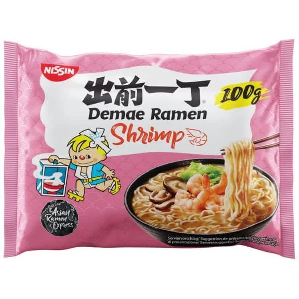 Ramen de gamba NISSIN, bolsa 100 g - 0.1 kg - Imagen del producto en Findit