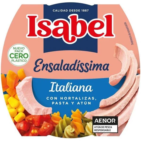Ensalada italiana ISABEL, bol 220 g - 0.22 kg - Imagen del producto en Findit