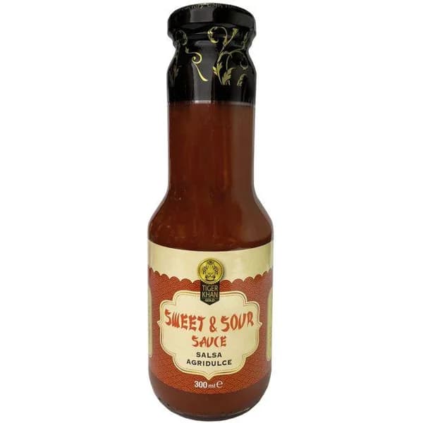 Salsa agridulce TIGER KHAN, frasco 300 ml - 0.3 l - Imagen del producto en Findit