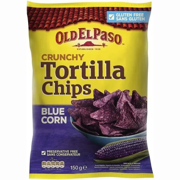 Nachips azules OLD EL PASO, bolsa 150 g - 0.15 kg - Imagen del producto en Findit
