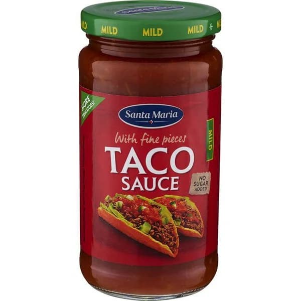 Salsa Taco Mild SANTA MARÍA, frasco 230 g - 0.23 kg - Imagen del producto en Findit