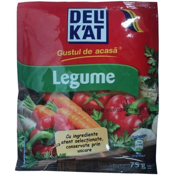 Saborizante de verduras DELIKAT, bolsa 75 g - 0.08 kg - Imagen del producto en Findit