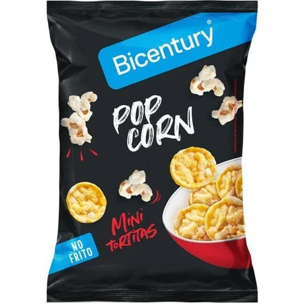 Mini tortitas pop corn BICENTURY, bolsa 70 g - 0.07 kg - Imagen del producto en Findit