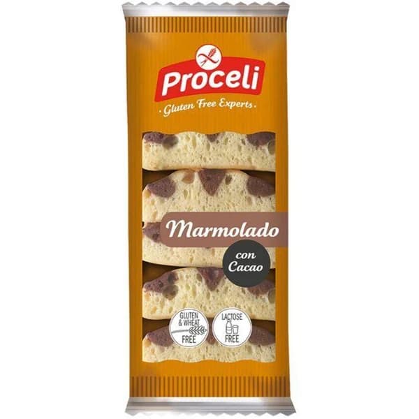 Marmolado sin gluten PROCELI, paquete 180 g - 0.18 kg - Imagen del producto en Findit