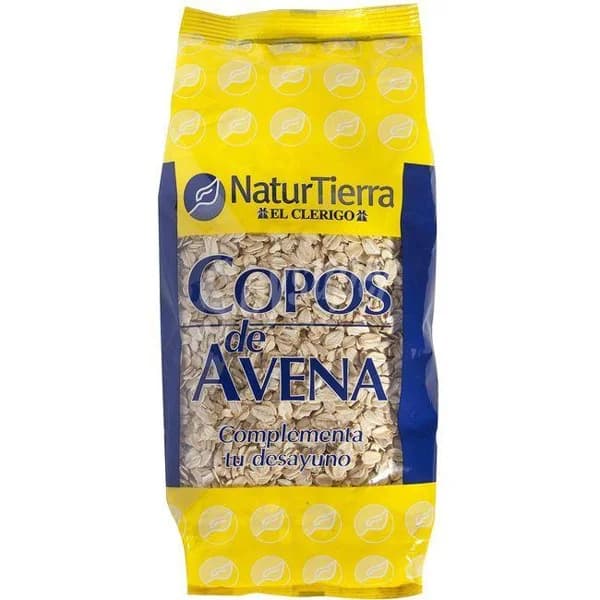 Copos de avena NATUR TIERRA, paquete 500 g - 0.5 kg - Imagen del producto en Findit