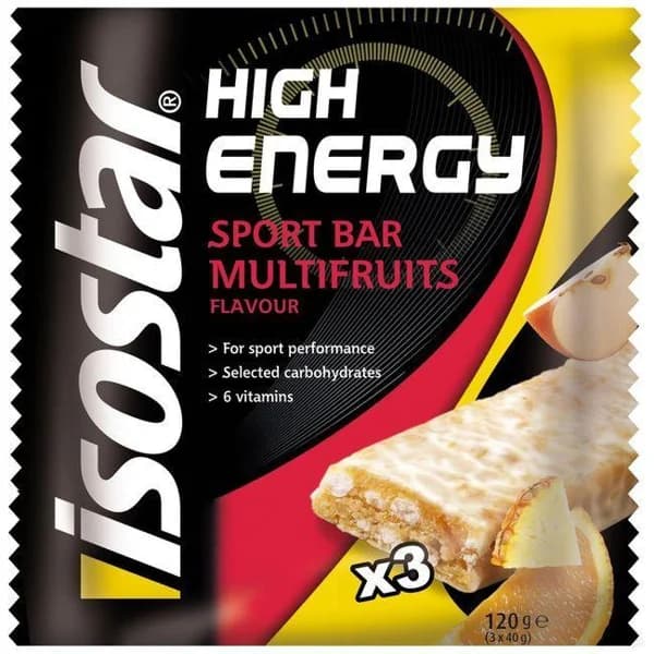 High energy multifrutas ISOSTAR, caja 120 g - 0.12 kg - Imagen del producto en Findit
