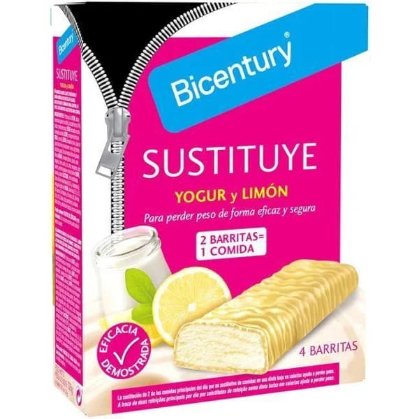 Barrita de yogur-limón SUSTITUYE, caja 128 g - 0.13 kg - Imagen del producto en Findit