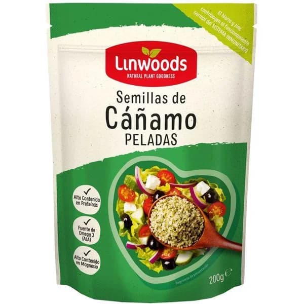 Semillas de cañamo LINWOODS, sobre 225 g - 0.23 kg - Imagen del producto en Findit