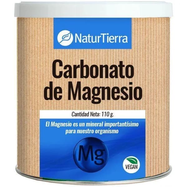 Carbonato de magnesio NATURTIERRA, lata 110 g - 0.11 kg - Imagen del producto en Findit