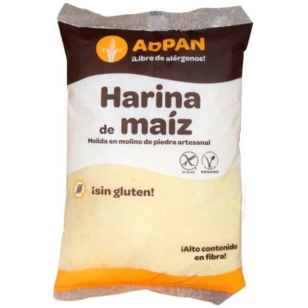 Harina de maíz ADPAN, paquete 1 kg - 1 kg - Imagen del producto en Findit