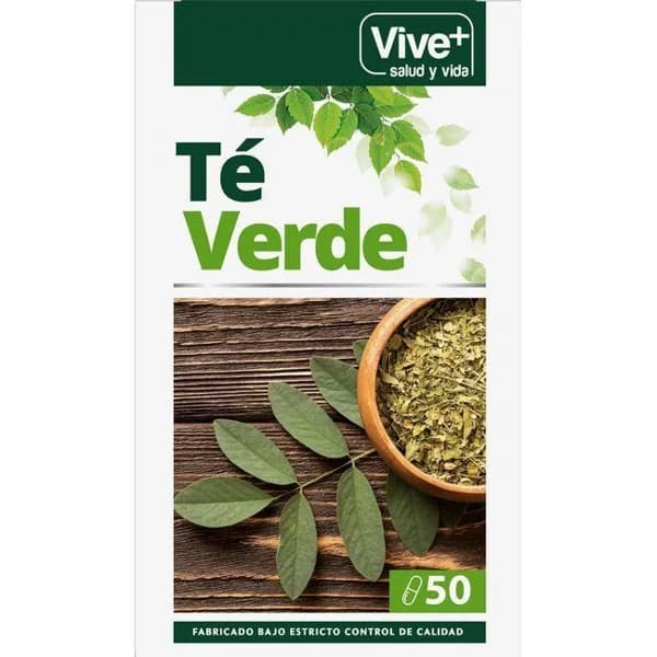 Té verde VIVE, caja 50 cápsulas - 50 ud - Imagen del producto en Findit