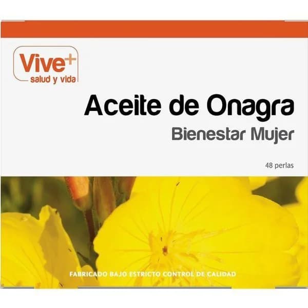 Onagra 500 VIVE+, caja 48 cápsulas - 48 ud - Imagen del producto en Findit