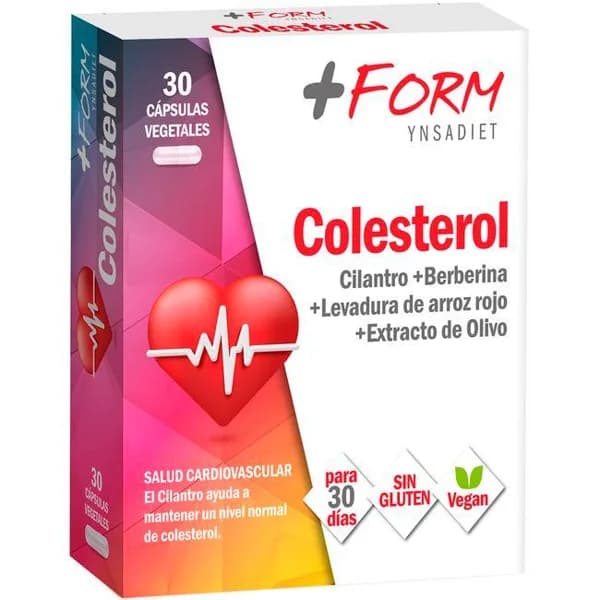 Colesterol +FORM, caja 30 cápsulas - 30 ud - Imagen del producto en Findit