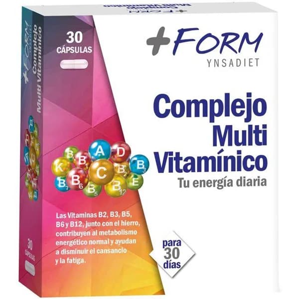 Complejo Vitamínico +FORM, caja 30 uds - 30 ud - Imagen del producto en Findit
