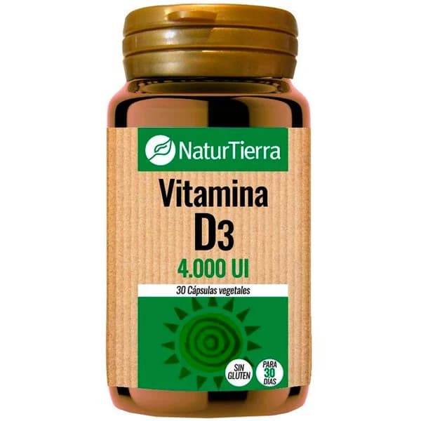 Vitamina D3 NATURTIERRA, bote 16 g - 0.02 kg - Imagen del producto en Findit