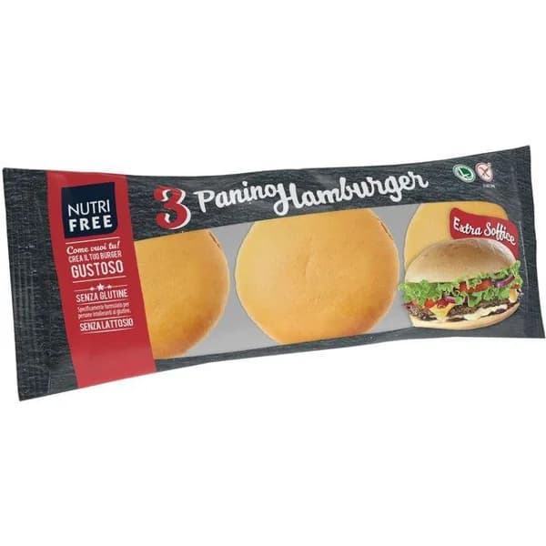 Pan de hamburguesa xs NUTIFREE, paquete 110 g - 0.11 kg - Imagen del producto en Findit