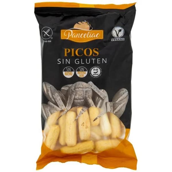 Picos sin gluten  PANCELIAC, bolsa 100 g - 0.1 kg - Imagen del producto en Findit