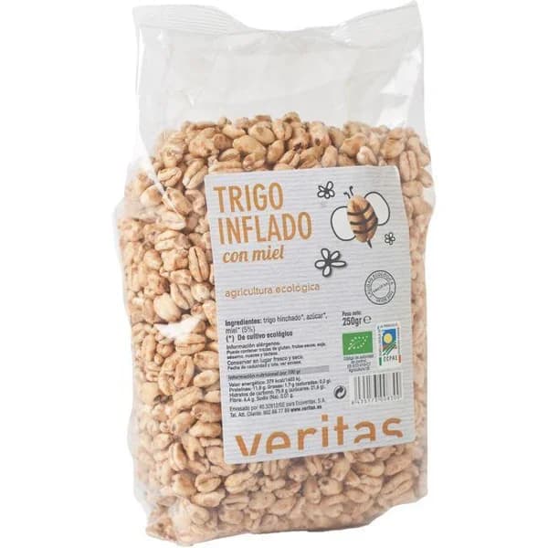 Trigo inflado con miel VERITAS, bolsa 250 g - 0.25 kg - Imagen del producto en Findit