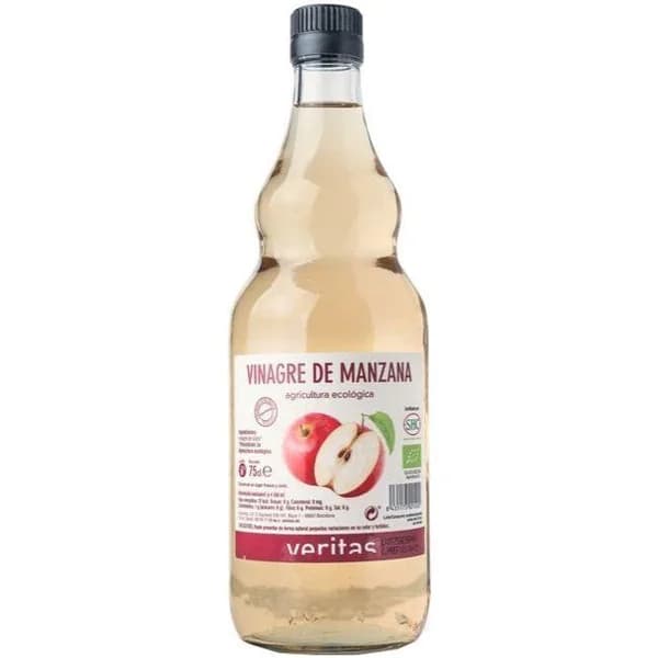 Vinagre de manzana VERITAS, botella 75 cl - 0.75 l - Imagen del producto en Findit