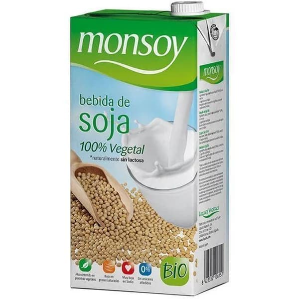 Bebida de Soja MONTSOY, brik 1 litro - 1 l - Imagen del producto en Findit