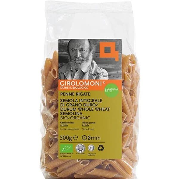 Macarrones integrales MONTEBELLO, bolsa 500 g - 0.5 kg - Imagen del producto en Findit
