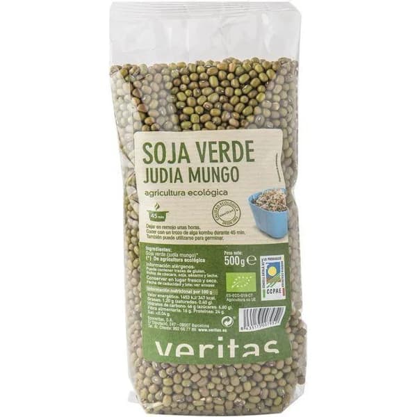 Soja verde VERITAS, bolsa 500 g - 0.5 kg - Imagen del producto en Findit