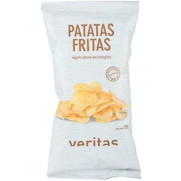 Patatas fritas en aceite de girasol VERITAS, bolsa 125 g - 0.13 kg - Imagen del producto en Findit