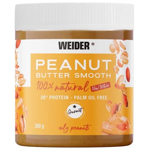 Peanut butter WEIDER, bote 350 g - 1 ud - Imagen del producto en Findit