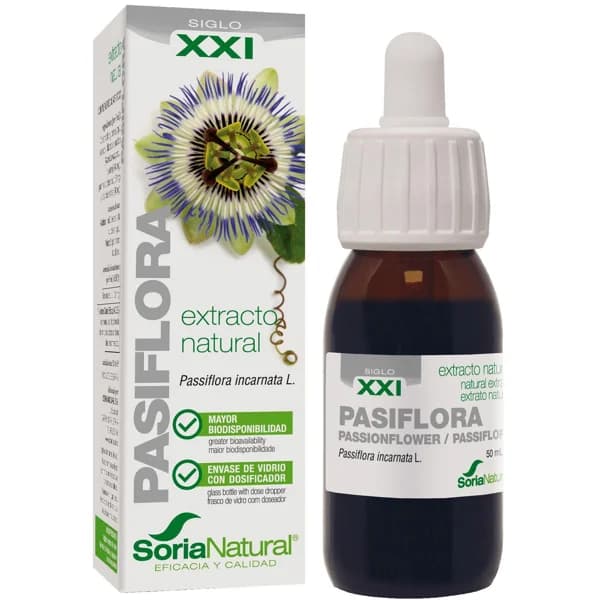 Extracto de pasiflora XXL SORIA NATURAL, frasco 50 ml - 1 ud - Imagen del producto en Findit