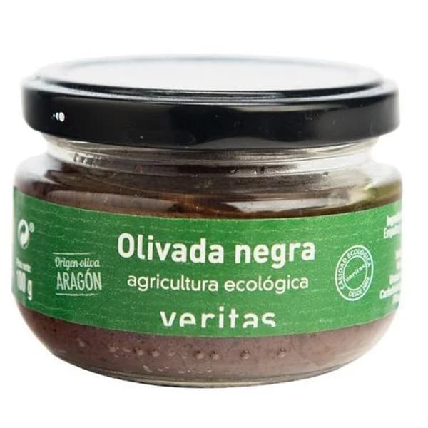 Paté de aceituna negra VERITAS, tarro 100 g - 0.1 kg - Imagen del producto en Findit